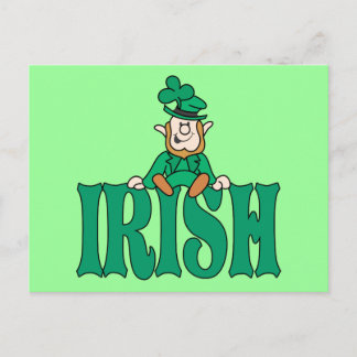 Postal Litle Irish Leprechaun