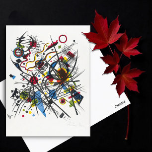 Postal Litografía de la cuarta carpeta de Bauhaus, Kandin