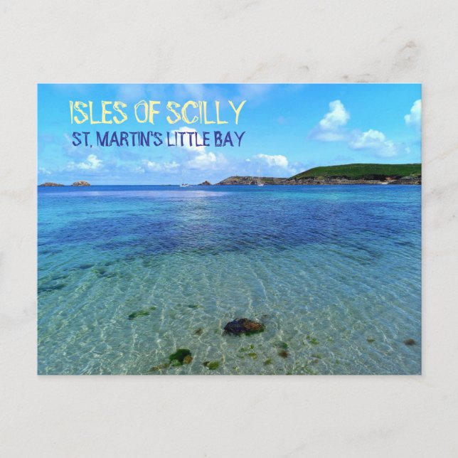Postal Little Bay - St. Martin's - Isles Of Scilly (Anverso)