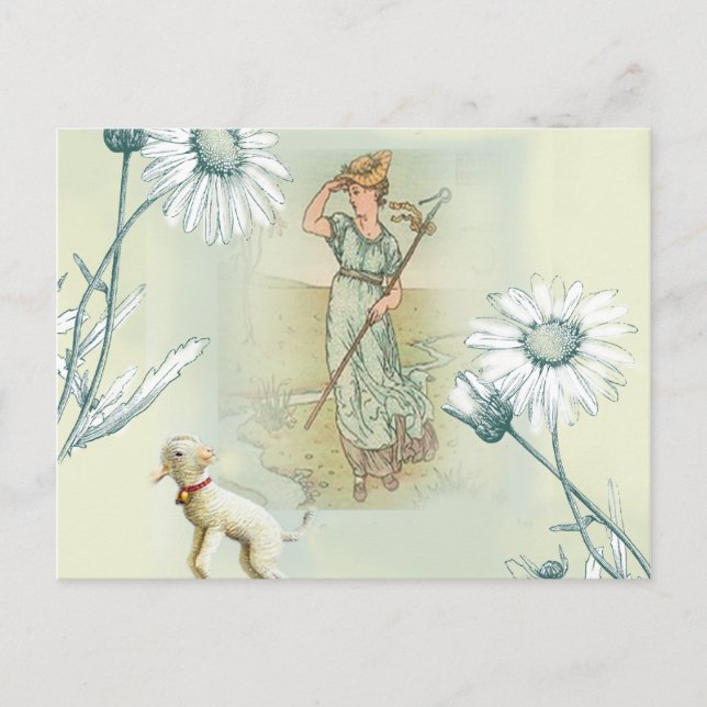 Postal Little Bo Peep (Anverso)