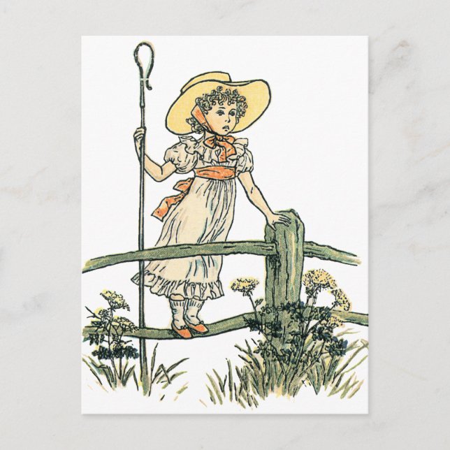Postal Little Bo Peep (Anverso)