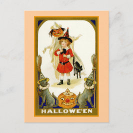 Postal Little Boy Halloween