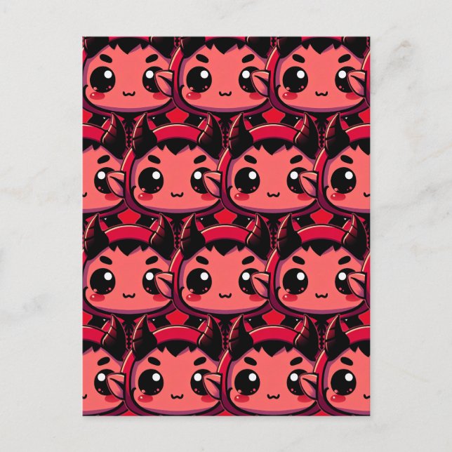 Postal Little Chibi Devil (Anverso)