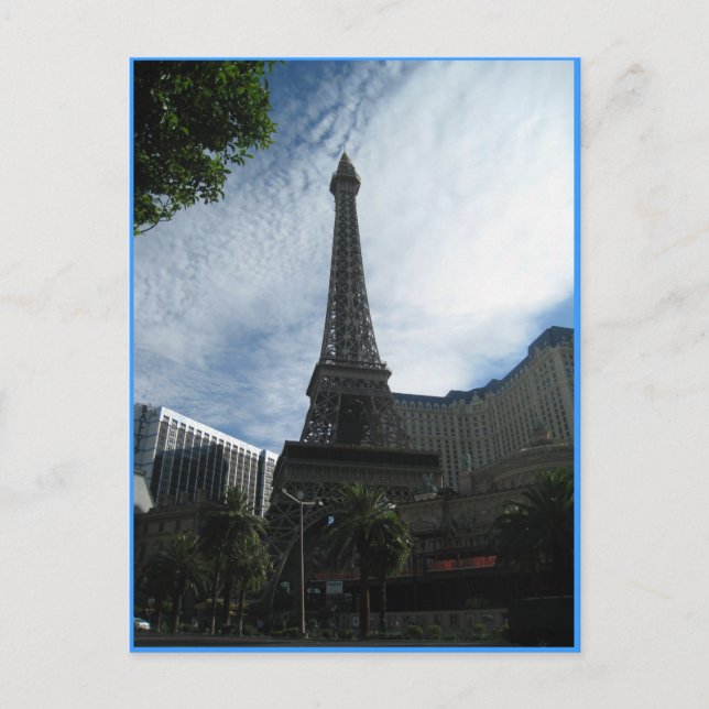Postal Little Eiffel (Anverso)