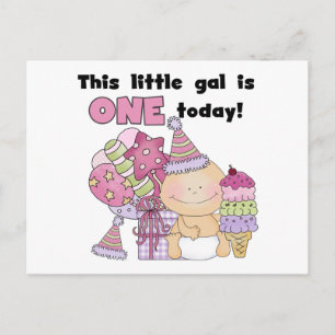 Postal Little Gal es una camiseta y regalos