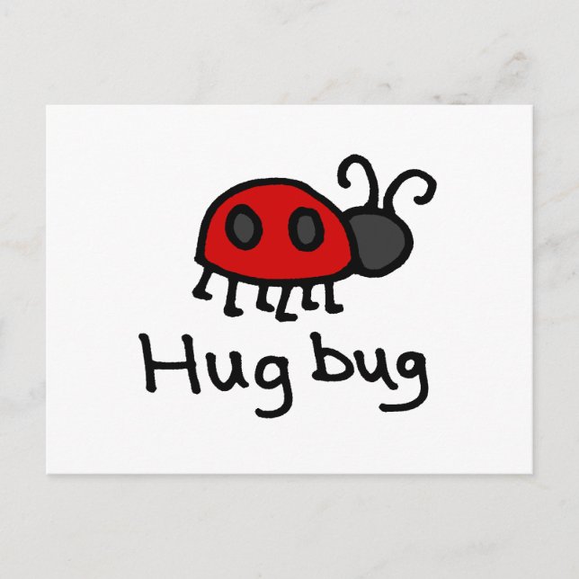 Postal Little Hug Bug (Anverso)