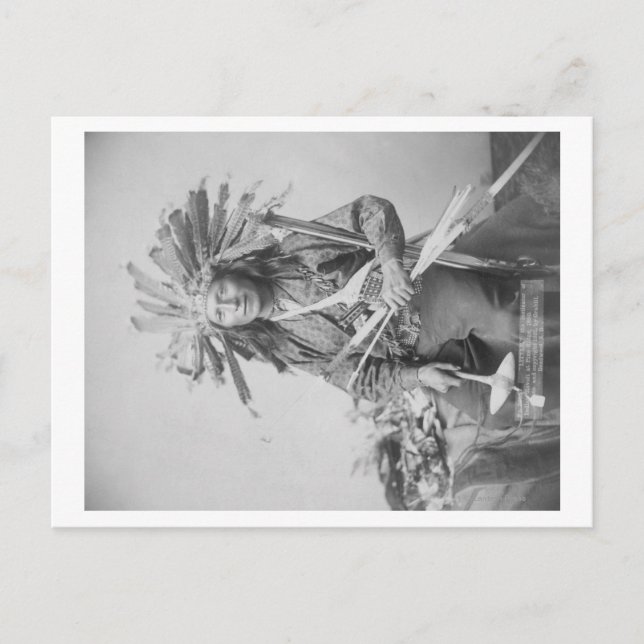 Postal "Little" - Instigador de la revuelta india en (Anverso)