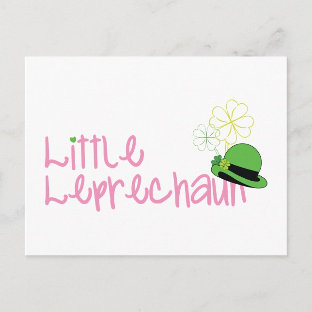 Postal Little Leprechaun (Anverso)