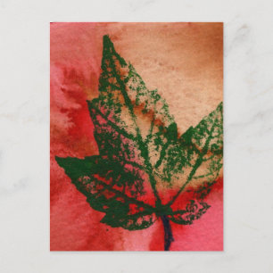 Postal "Little Maple" Country Road