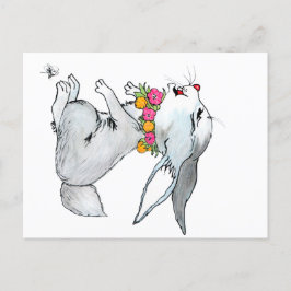 POSTAL LITTLE RABBIT