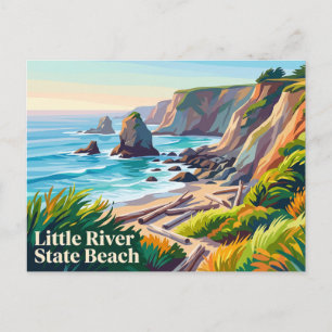 Postal Little River State Beach California