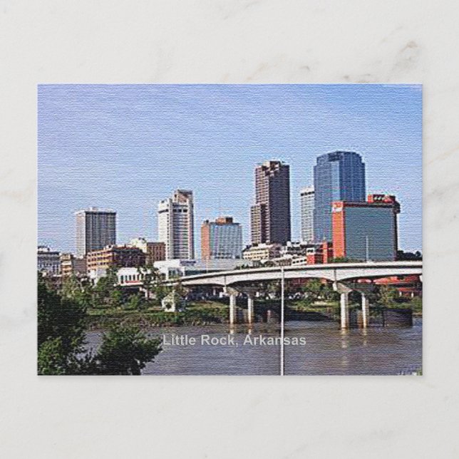 Postal Little Rock, Arkansas (Anverso)