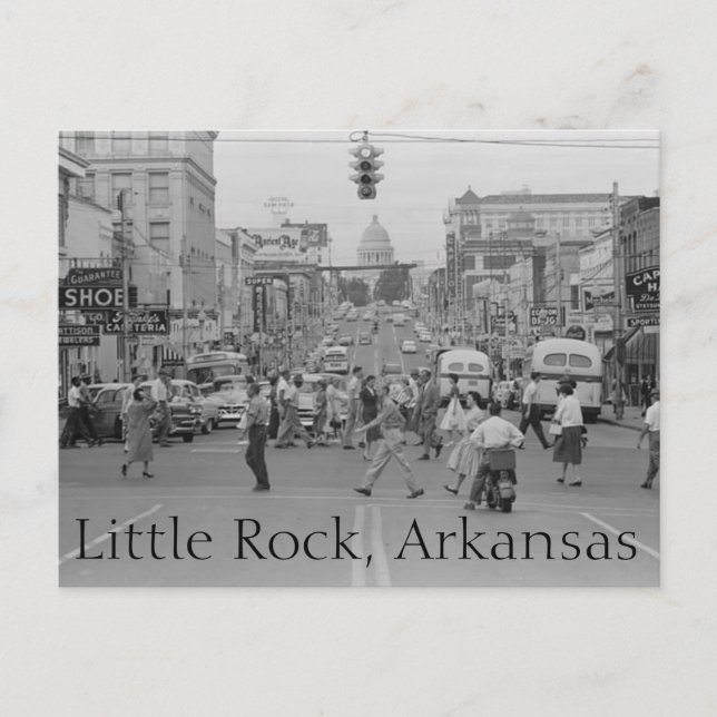 Postal Little Rock, Arkansas Postcard (Anverso)