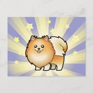 Postal Little Star Pomeranian