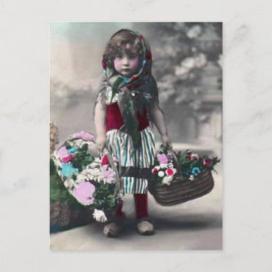 Postal littlegiral vintage
