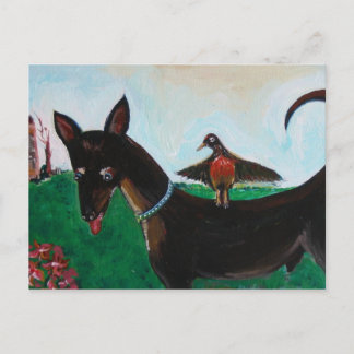 Postal Littleman y Robbie Bobbie