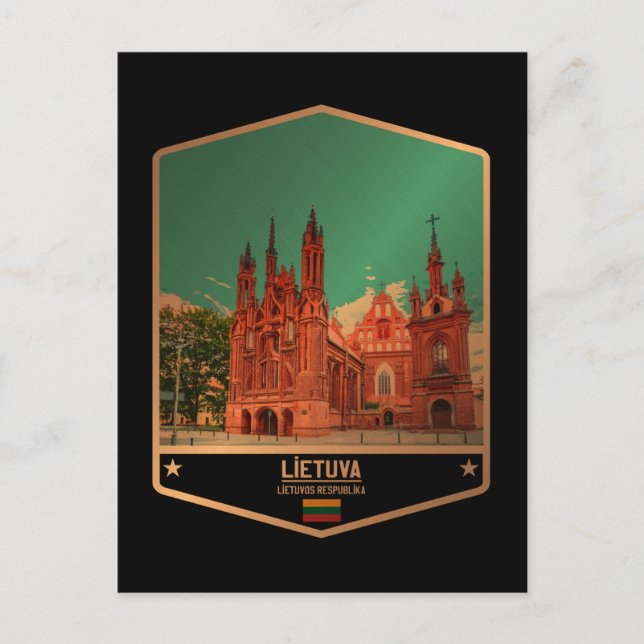 Postal Lituania (Anverso)