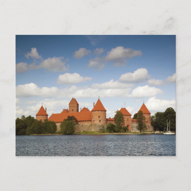 Postal Lituania, Trakai, nacional histórico 2 de Trakai (Anverso)