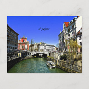 Postal Liubliana Eslovenia