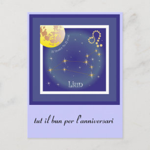 Postal Liun 23 fanadur fin 22 avust Postkarte