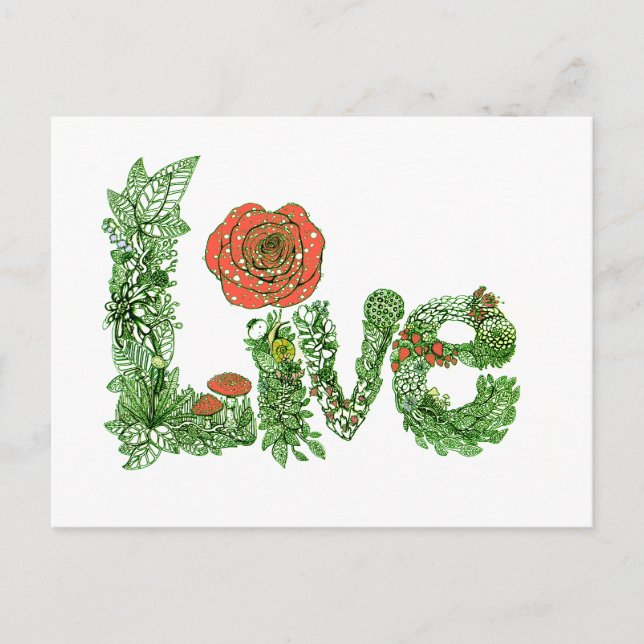 Postal Live (Anverso)