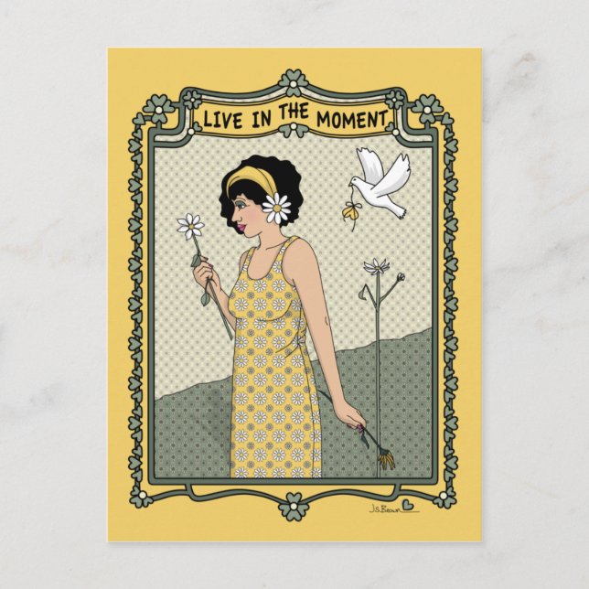 Postal Live In the Moment_C_ Postcard (Anverso)
