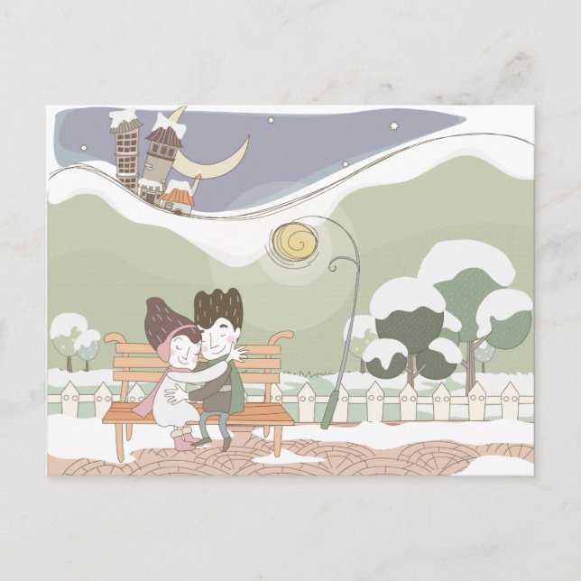 Postal Live Laugh Love #11 Postcard (Anverso)