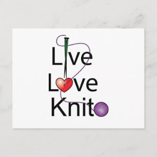Postal Live Love Knit