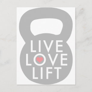 Postal Live Love Lift Kettlebell