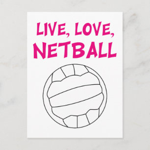Postal Live Love Netball
