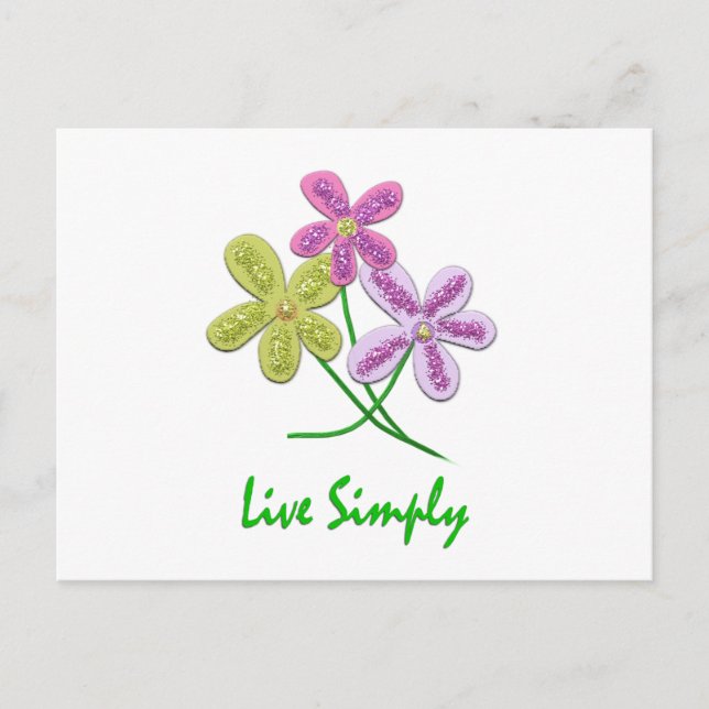 Postal Live Simply (Anverso)