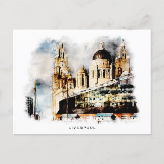 Postal Liverpool en diseño acuático