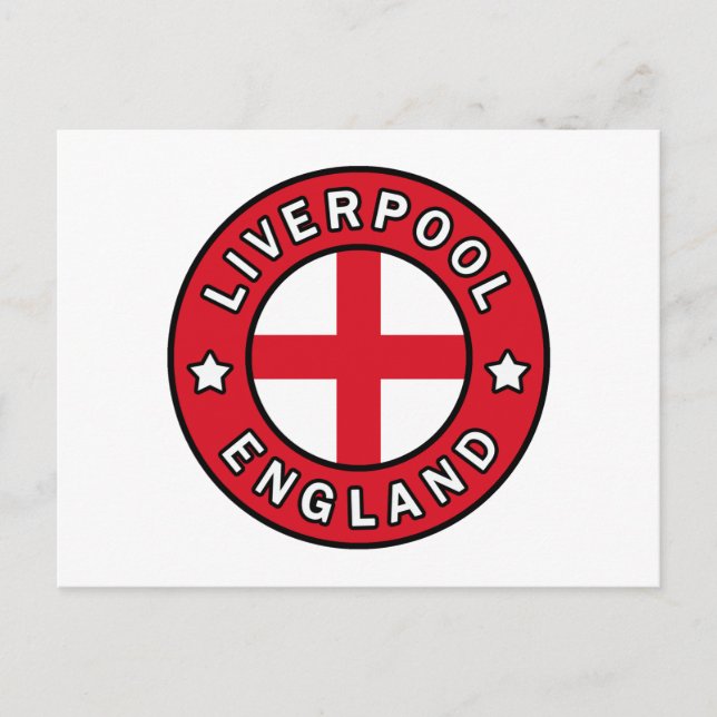 Postal Liverpool England (Anverso)