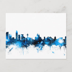 Postal Liverpool England Skyline