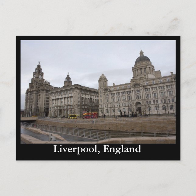 Postal Liverpool, Inglaterra (Anverso)