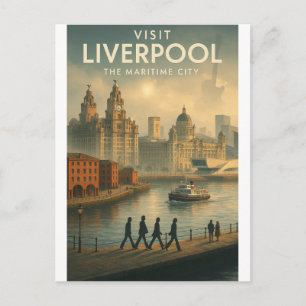 Postal Liverpool, Inglaterra – La Ciudad Marítima.