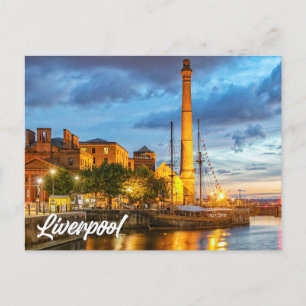 Postal Liverpool, Inglaterra, Reino Unido