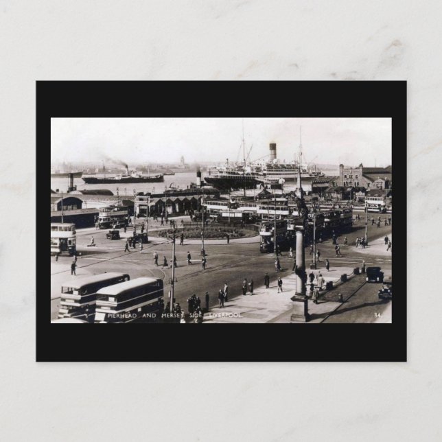 Postal Liverpool, Pierhead (Anverso)