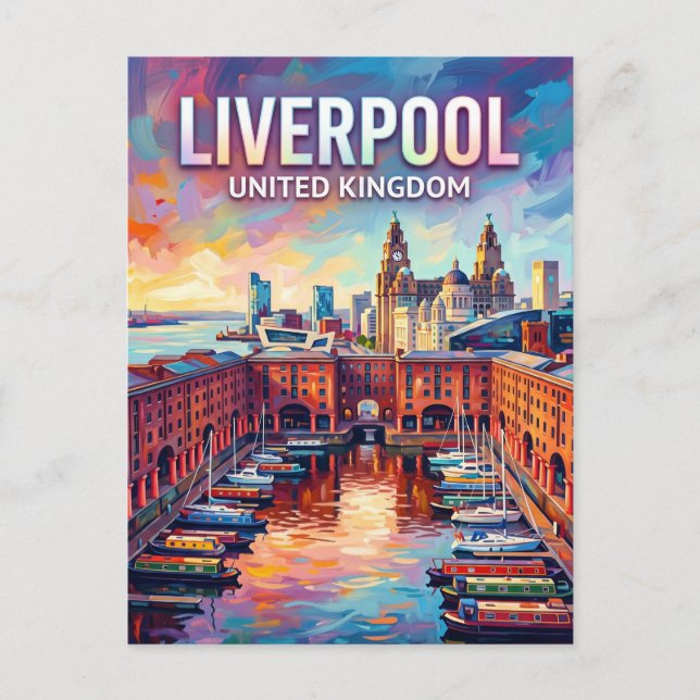 Postal Liverpool Reino Unido (Anverso)