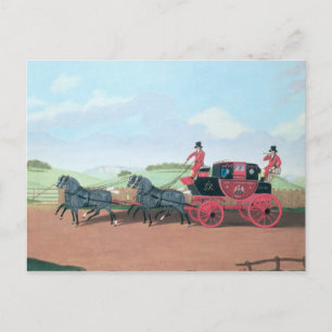 Postal Liverpool y London Royal Mail Coach, 1812