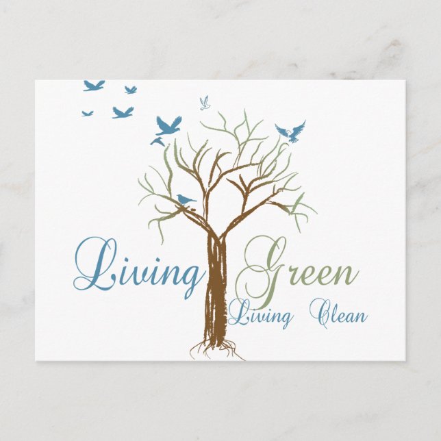 Postal LivingGreen (Anverso)