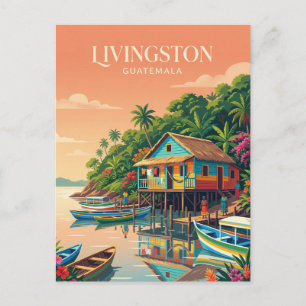 Postal Lívingston Guatemala