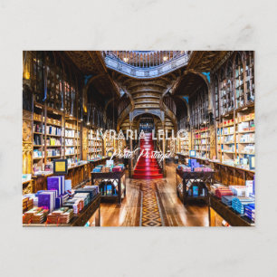 POSTAL LIVRARIA LELLO
