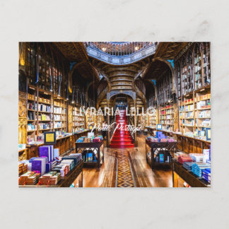 POSTAL LIVRARIA LELLO