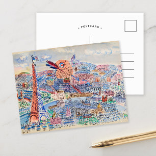 Postal Livre d’or de Marianne   Raoul Dufy