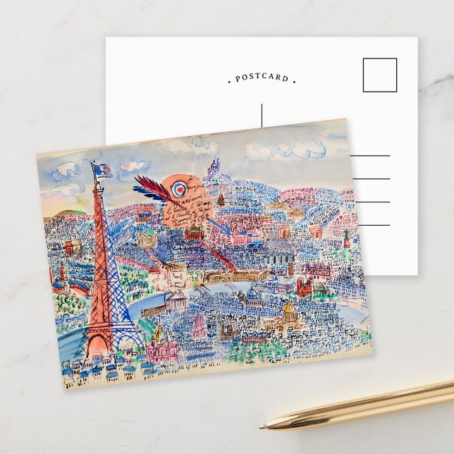 Postal Livre d’or de Marianne | Raoul Dufy (Subido por el creador)