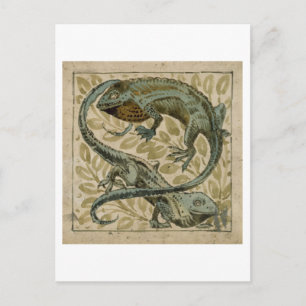 Postal Lizarras, diseño para una baldosa (con c/c sobre p