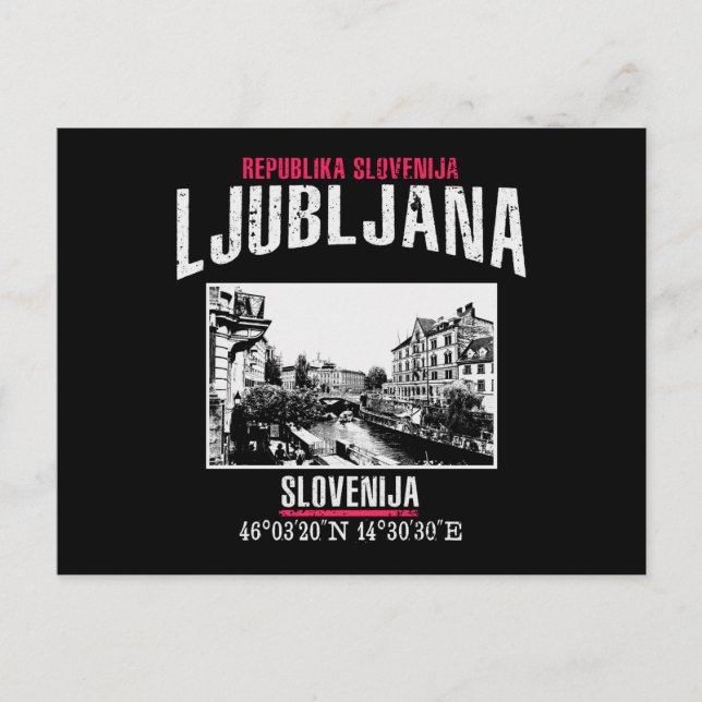 Postal Ljubljana (Anverso)