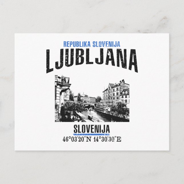 Postal Ljubljana (Anverso)