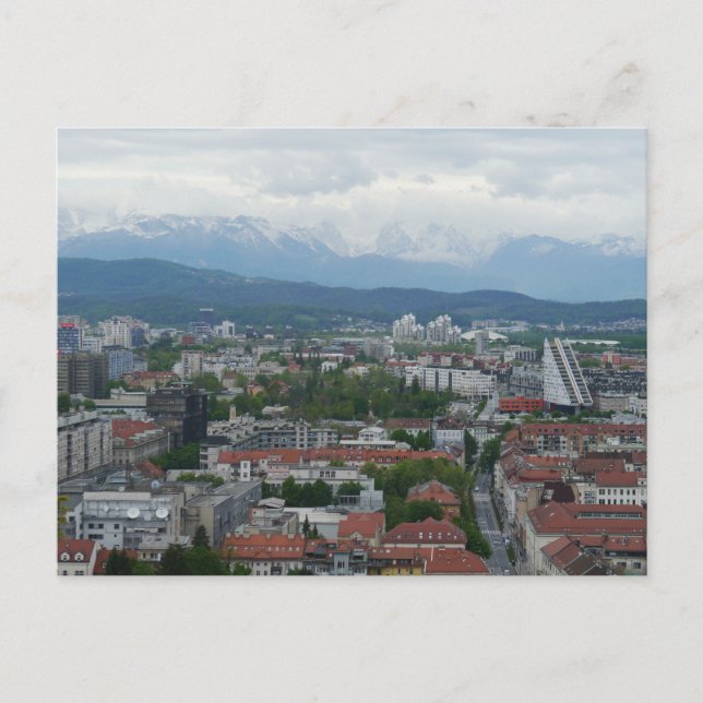 Postal Ljubljana, Eslovenia (Anverso)